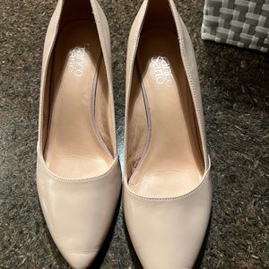 Franco Sarto Frankie Wedges, Nude, Size 9